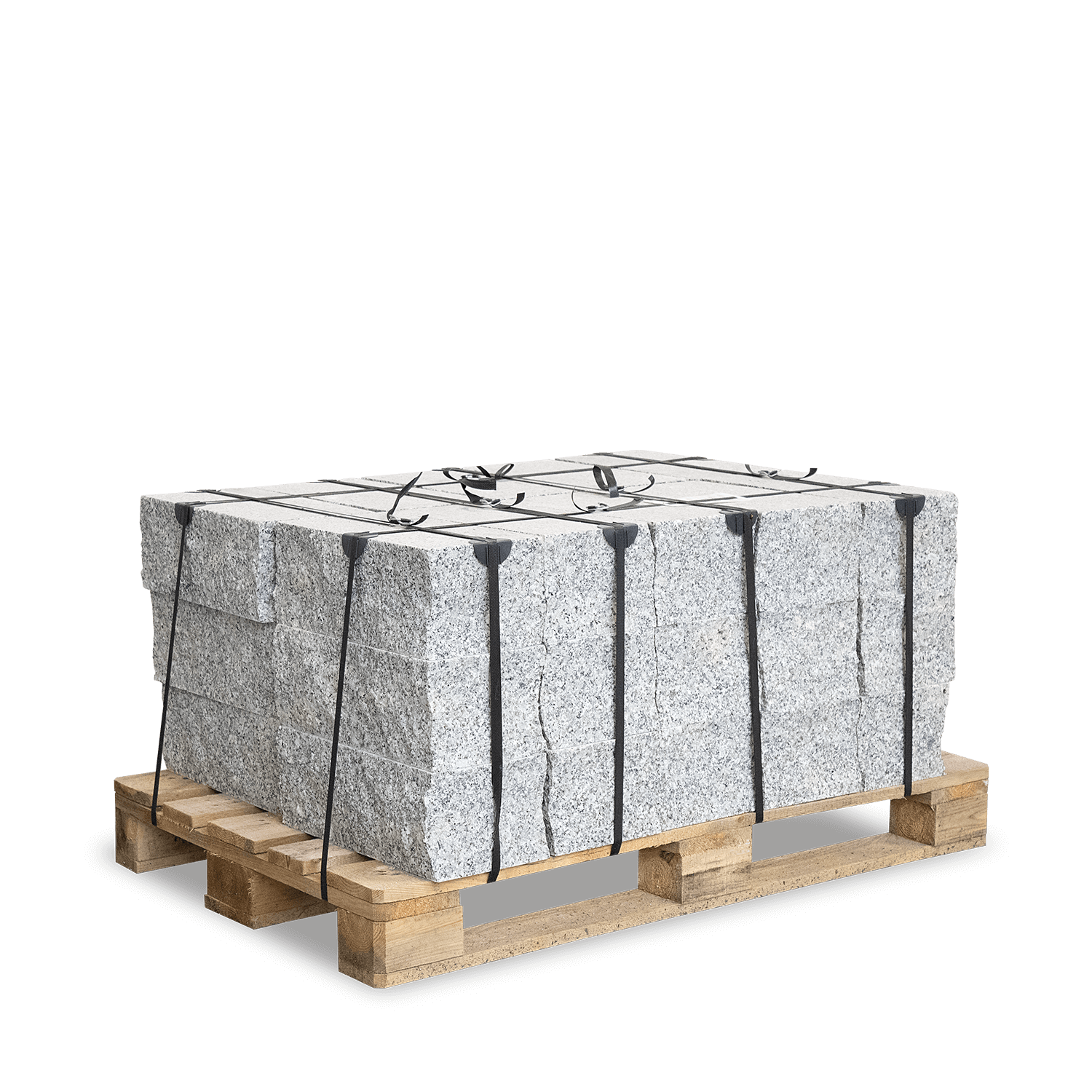 GRG10 Granit Mauerstein 0 gesaegt gebrochen 15er Palette