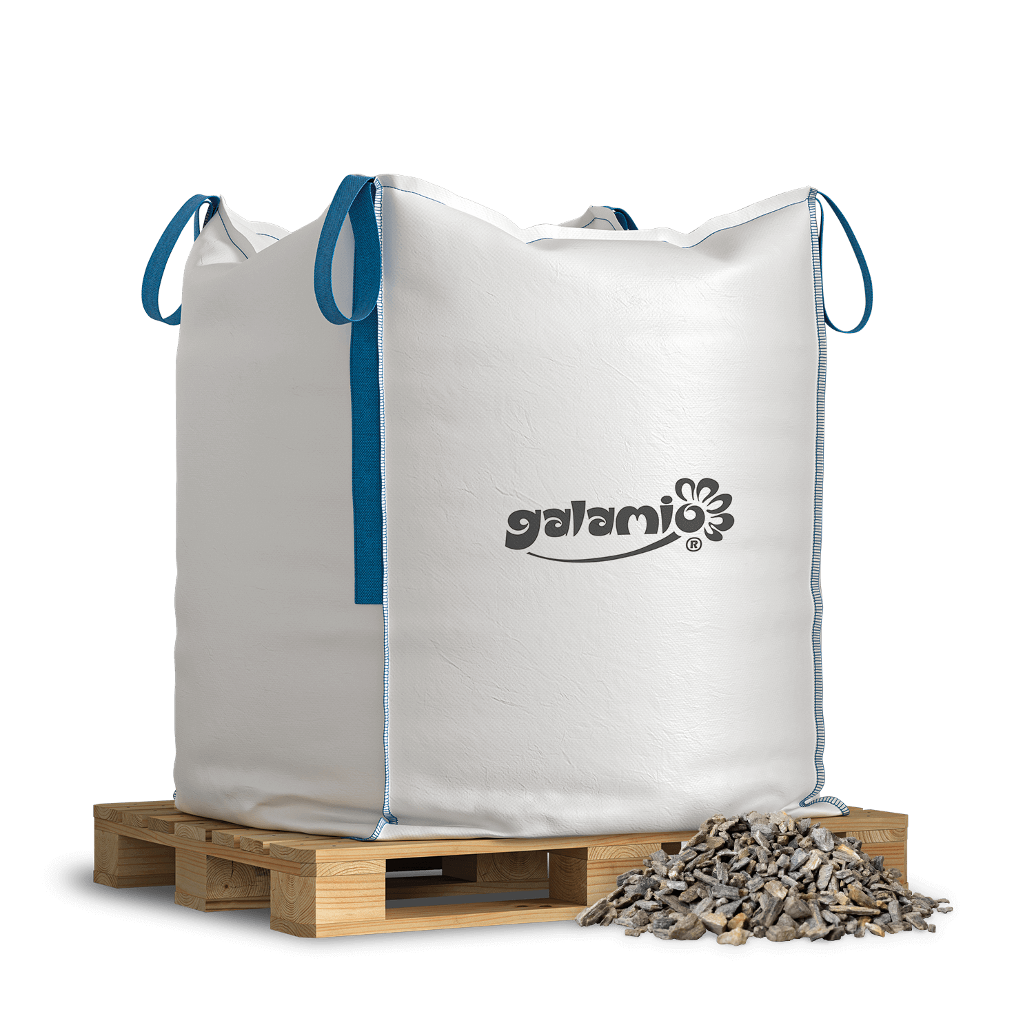 SRF10 Gneiss Splitt kaschiert Fein BigBag Produkt