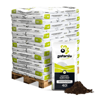 SGK40 Gaertnerkompost 40l 42er Palette Verpackung