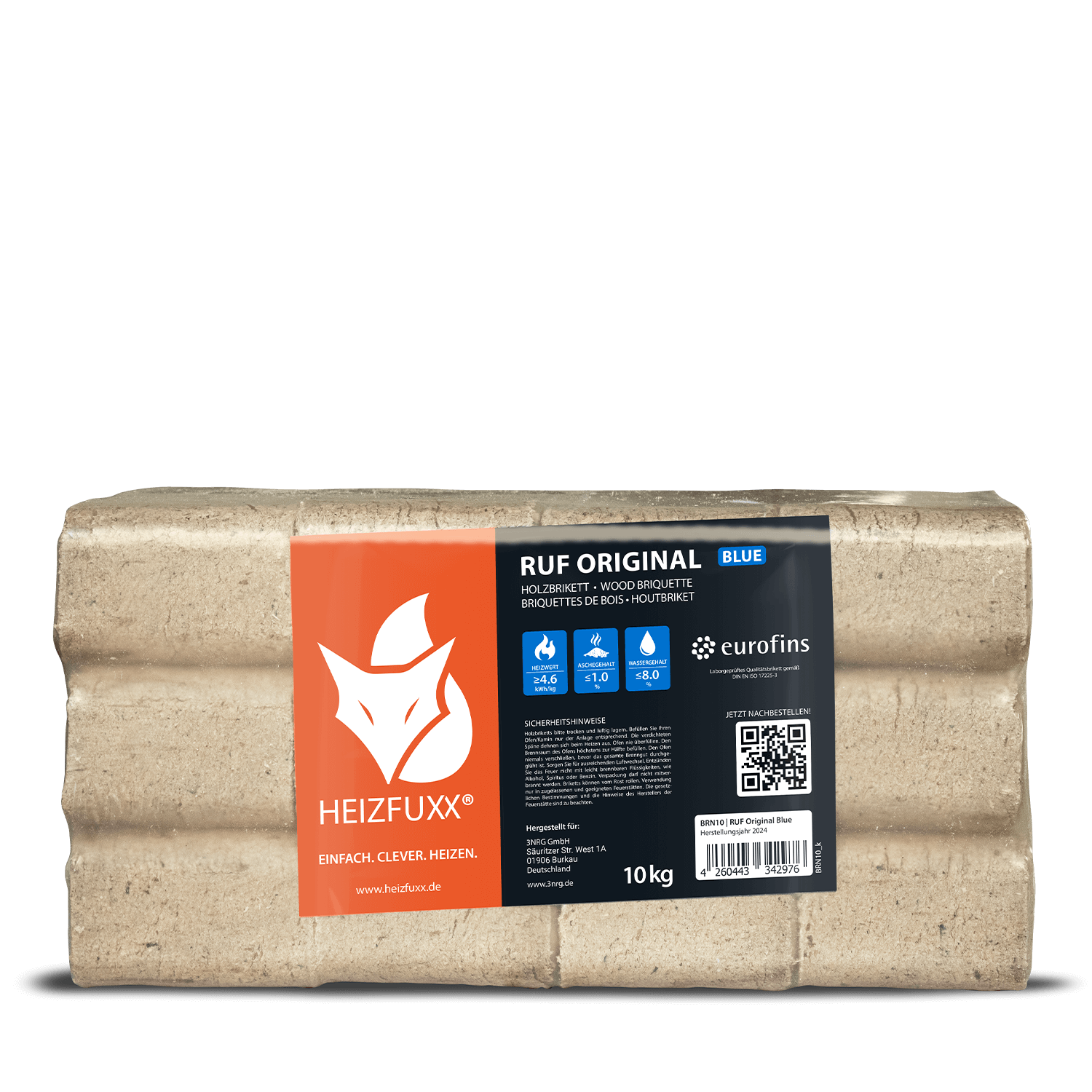 BRN10 RUF Weichholz Original blue Gebinde frontal