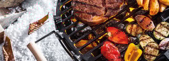 Winter grillen 1
