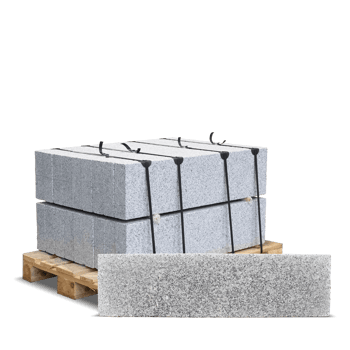GRN01 Rasenkante Granit Palette Stein