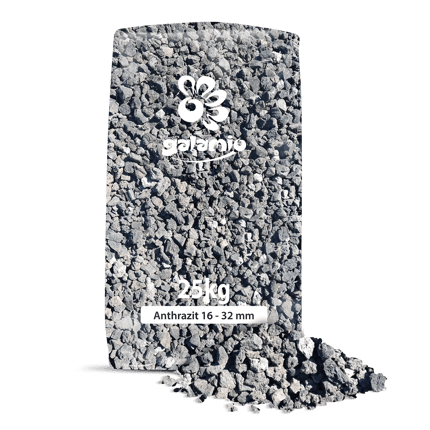 LVH25 Lavamulch Anthrazit 16 32mm verpackung haufen rechts