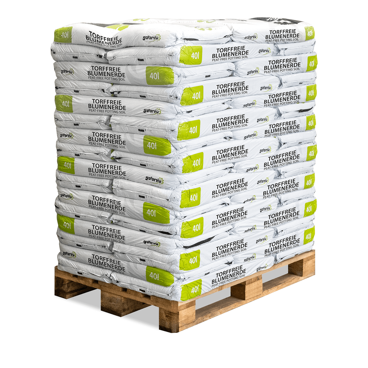 SBP40 Torffreie Blumenerde 40l 48er Palette