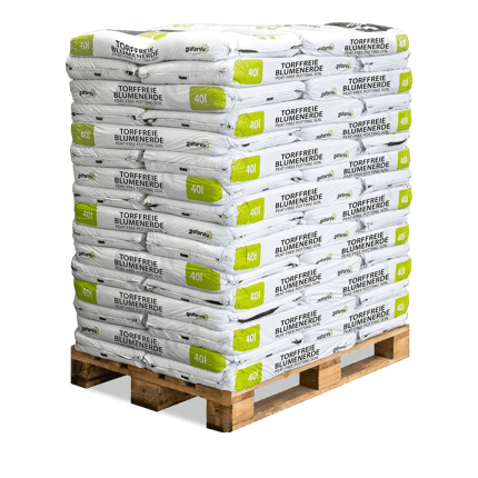 SBP40 Torffreie Blumenerde 40l 48er Palette