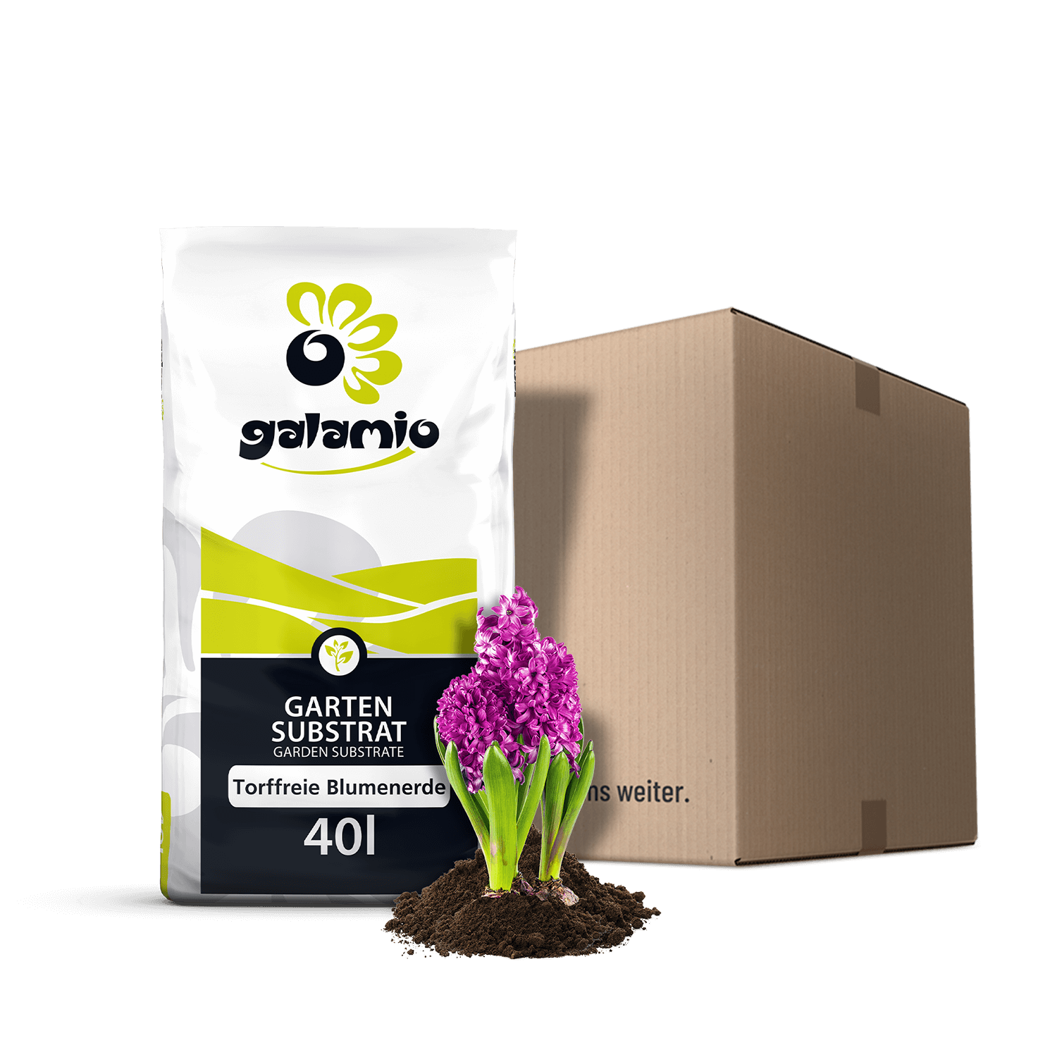 SBP40 Torffreie Blumenerde 40l Paket