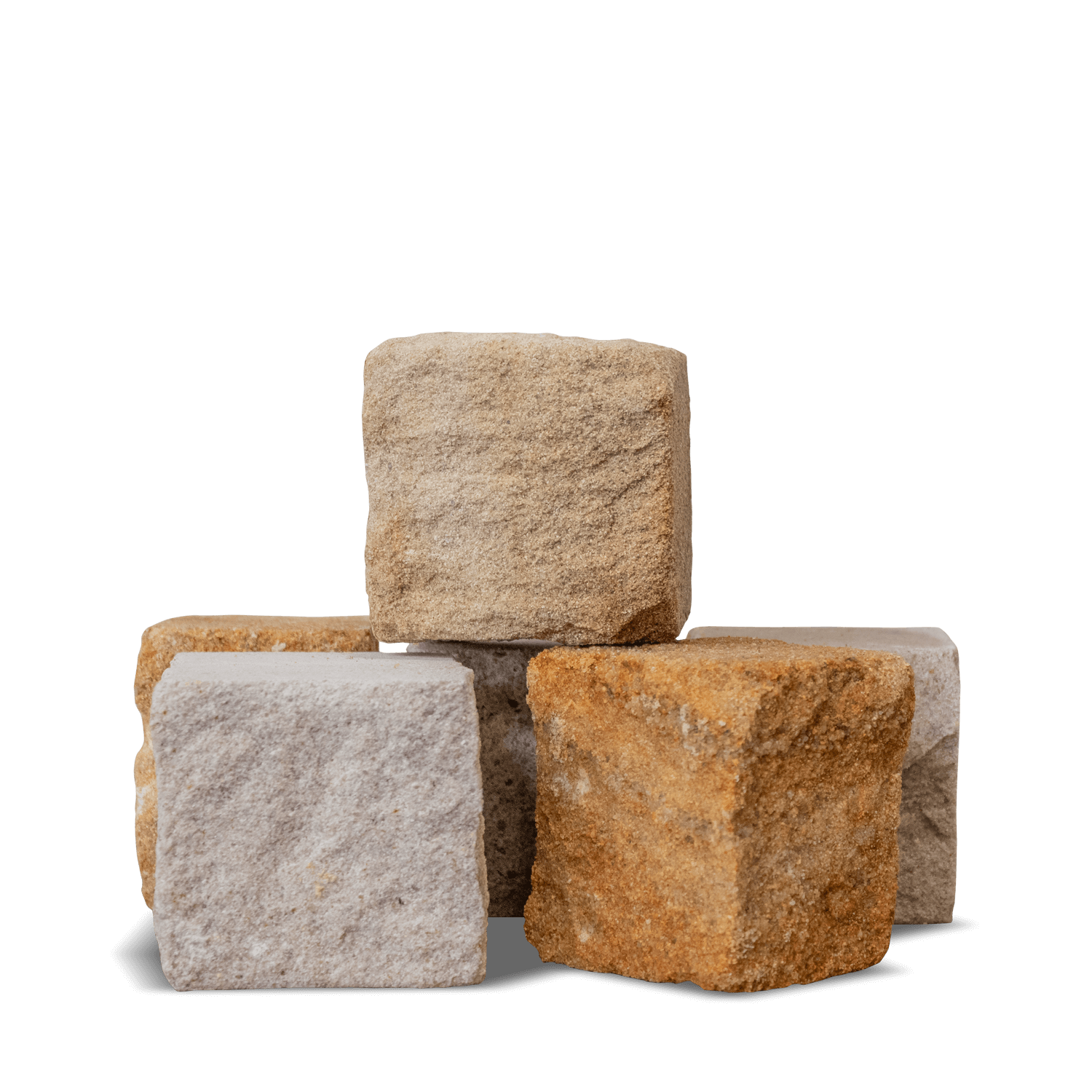 SSO10 Plastersteine Sandstein 6 8 6er frontal