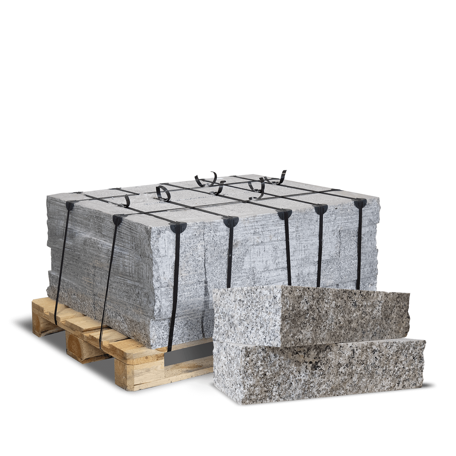 GRK90 Randsteine Granit 0 palette 2er Turm