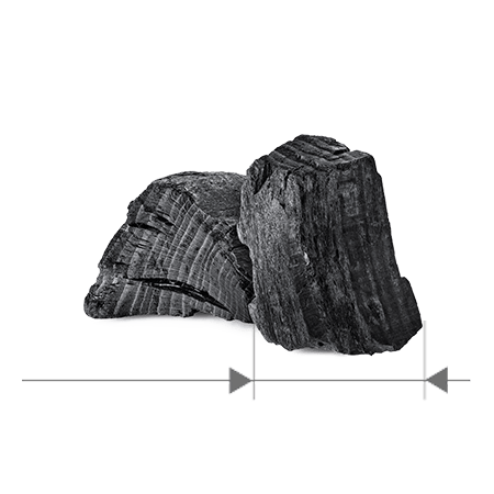 Grillkohle fraktion 50