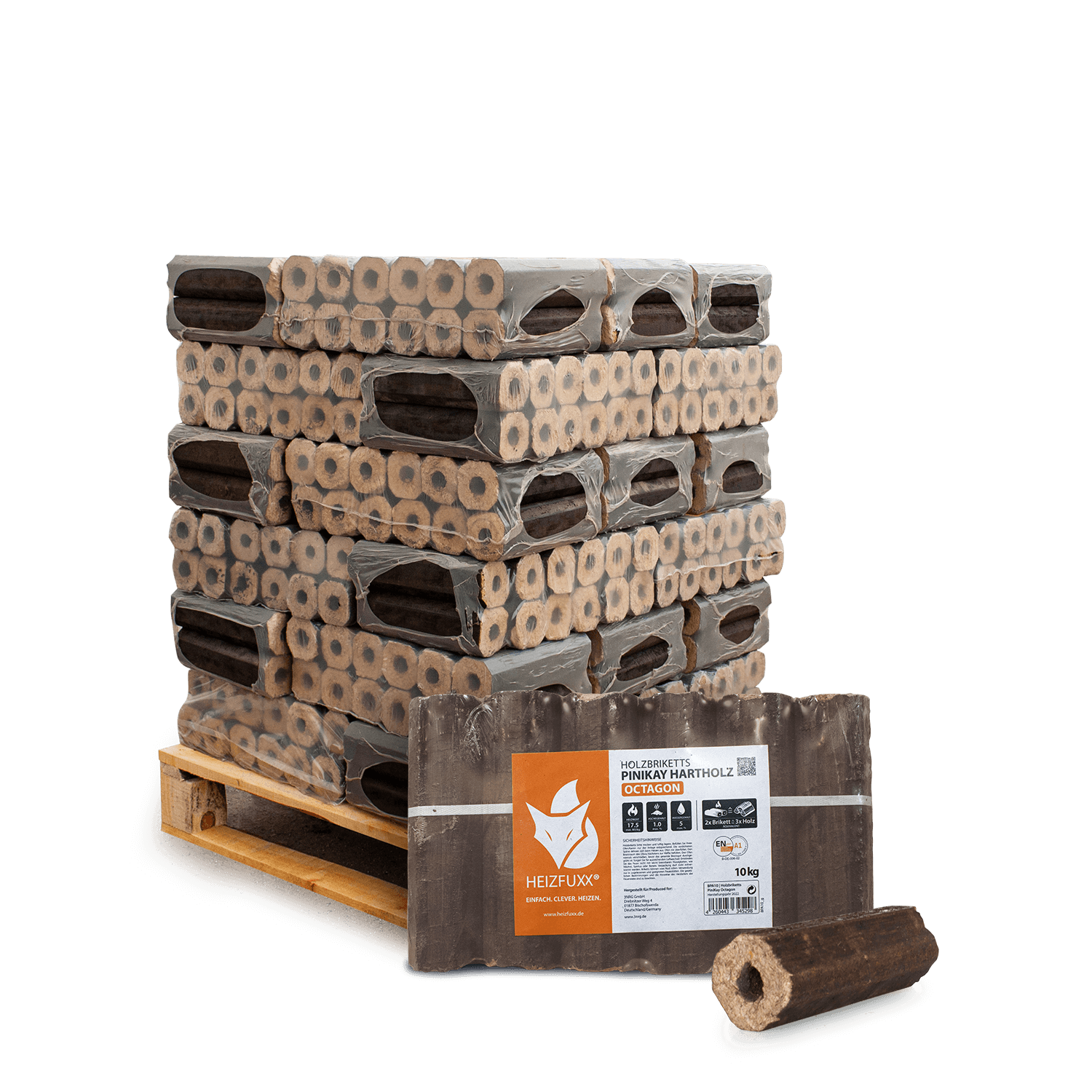 BPA10 Pinikay Hartholz Octagon 30er Palette Gebinde