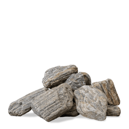 GKC10 Schotter kaschiert getrommelt Haufen