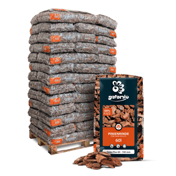 MPI60 Pinienrinde DekoPlus 39er Palette Verpackung