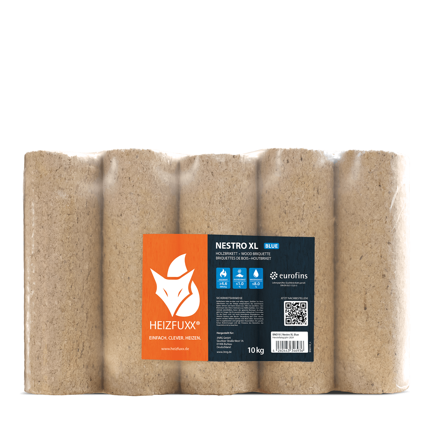 BNO10 Nestro Weichholz XL Blue Gebinde frontal