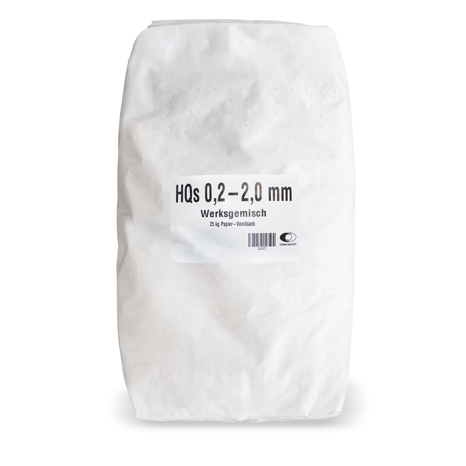 SSG25 Quarzsand 0,2 2,0mm 25kg Verpackung min