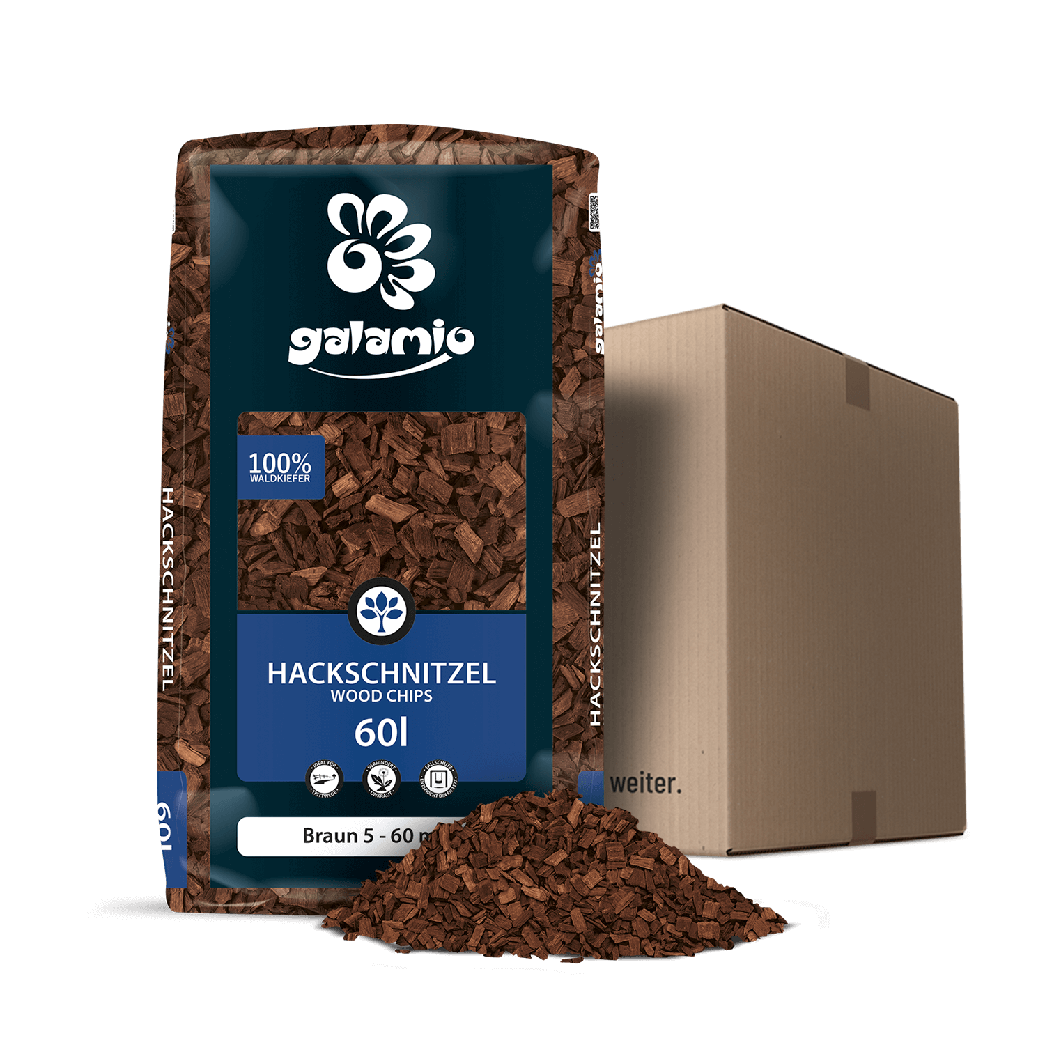 MHB60 hackschnitzel Braun Paket