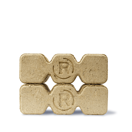 BRT10 RUF Triplex Green 2Briketts frontal