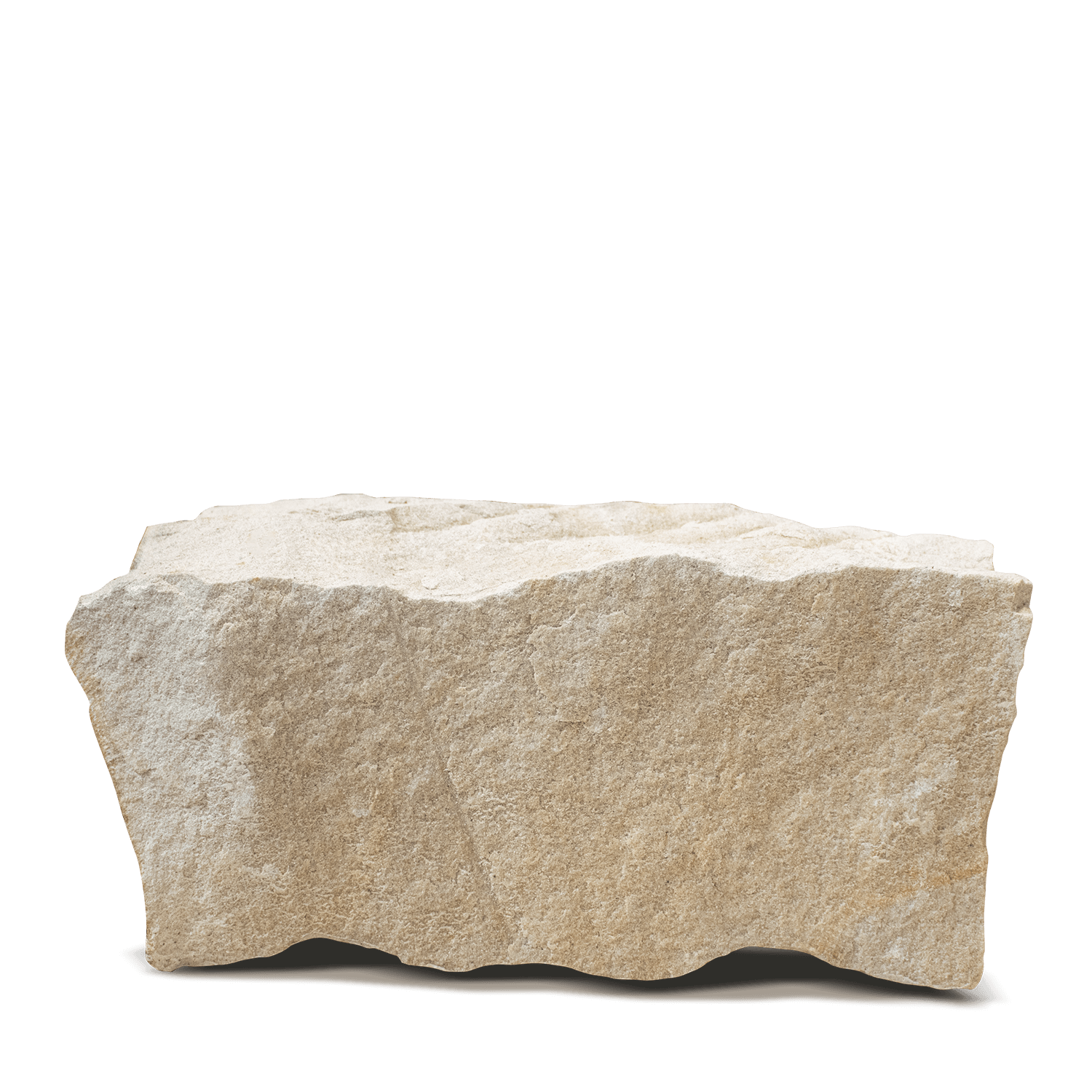 SSA10 Mauersteine Sandstein 0 Stein frontal