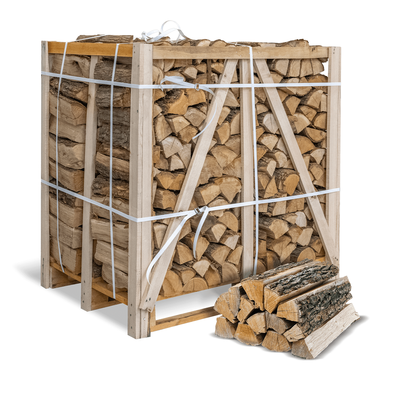 HEI33 Brennholz Eiche Palette Produkt