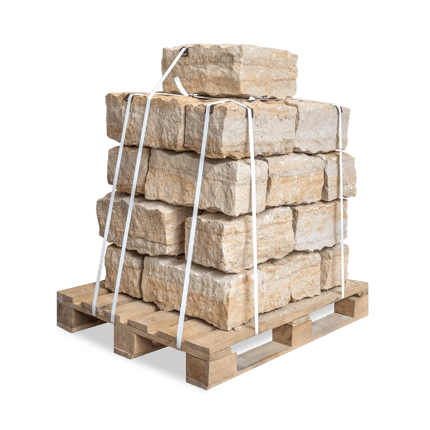 SSA10 Mauersteine Sandstein 0 Palette