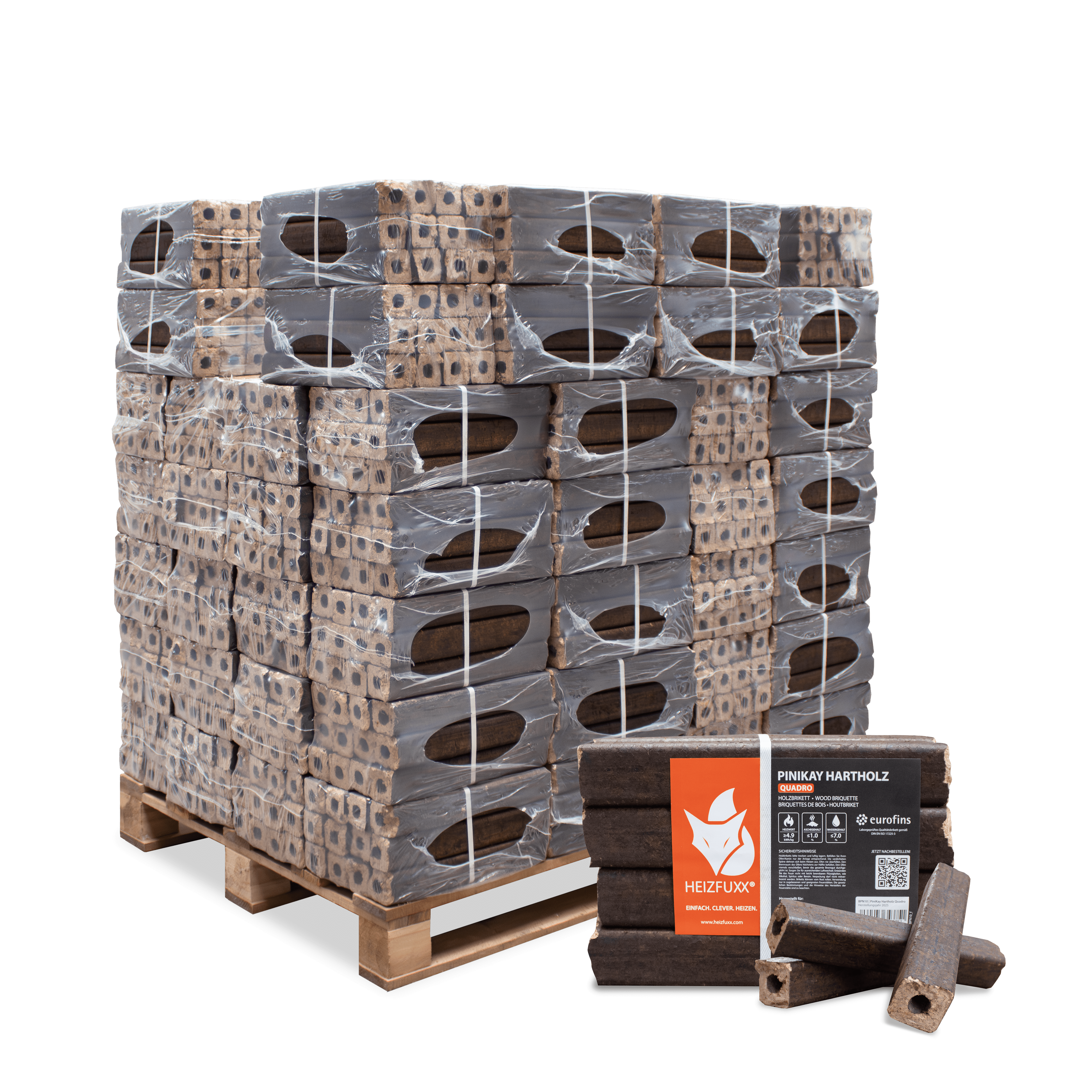 BPN10 Pinikay Hartholz Quadro Palette mit Produkt