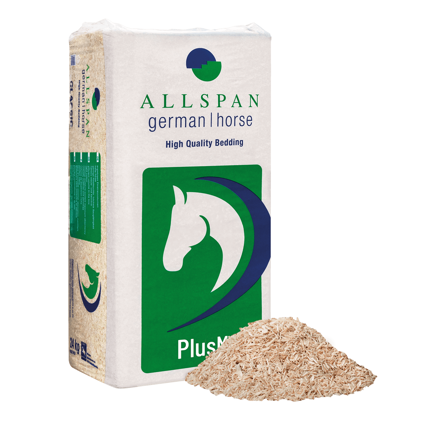 EAE18 Holzspaene PlusMed Verpackung Haufen