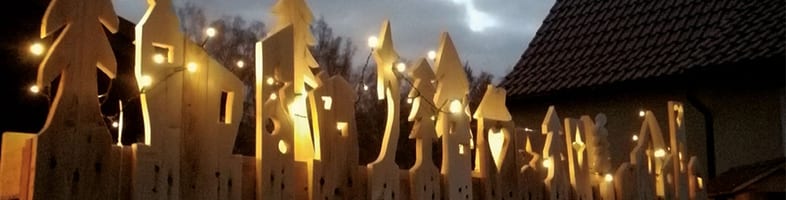 Banner für Ein Winterwald aus Paletten Titel