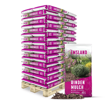 MEB40 Rindenmulch Emsland 40l 0 40mm 57er Palette Verpackung min