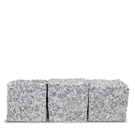 GPF10 Pflasterstein Granit 8 10 3er Reihe