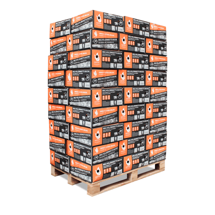 BPP18 BBQ Holzbriketts 18kg 54er Palette