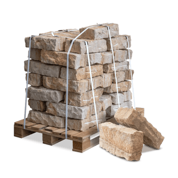 SSC10 Randsteine Sandstein 0 Palette Steine