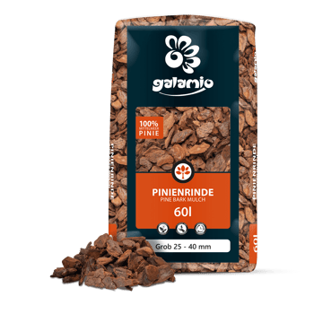 MPC60 Pinienrinde Grob Verpackung Haufen links