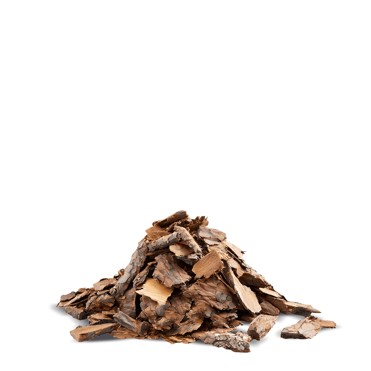 MUA60 Rindenmulch Kiefer Mittel Haufen