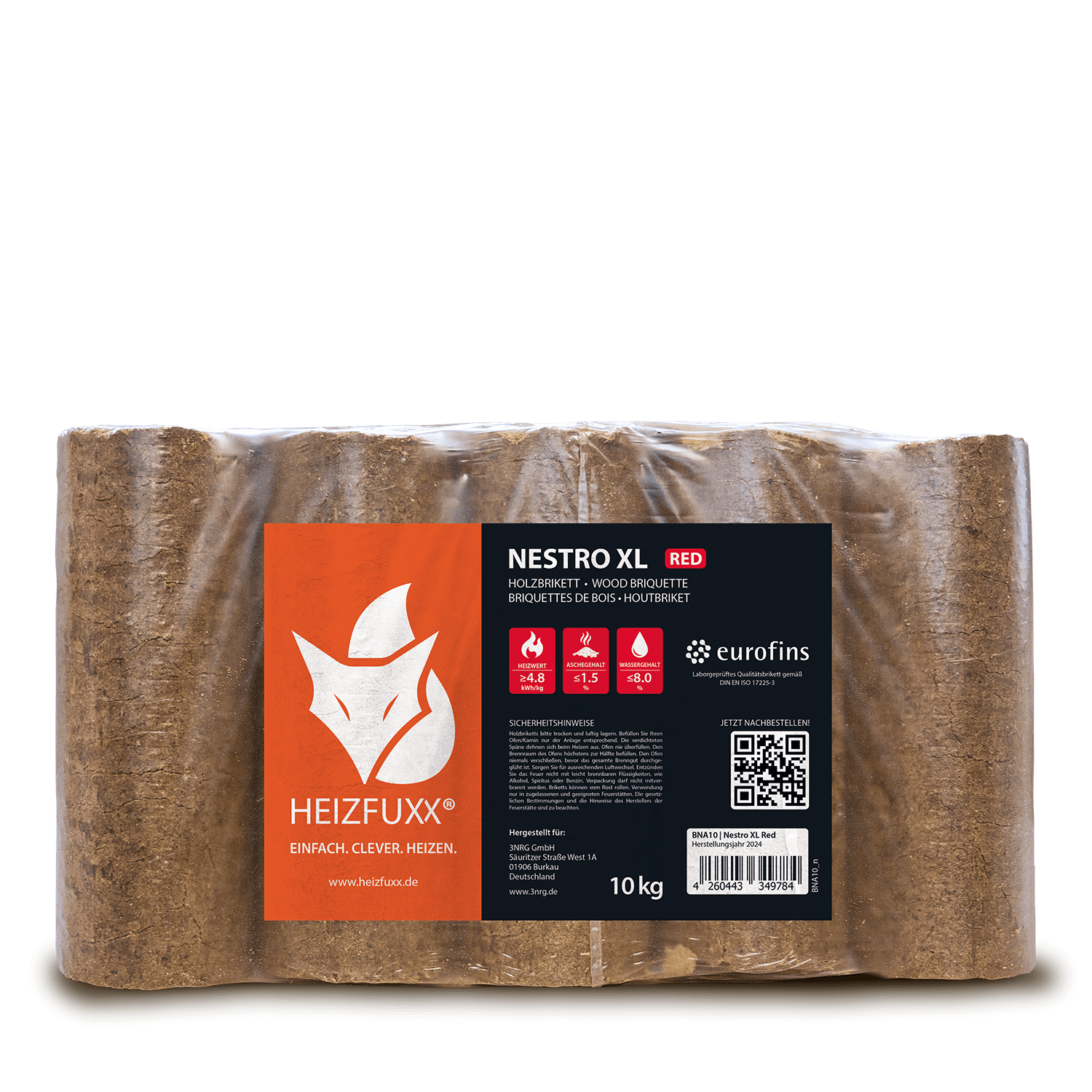 BNA10 Nestro XL Red Hartholz Gebinde frontal