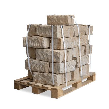 SSB10 Randsteine Sandstein 5 palette