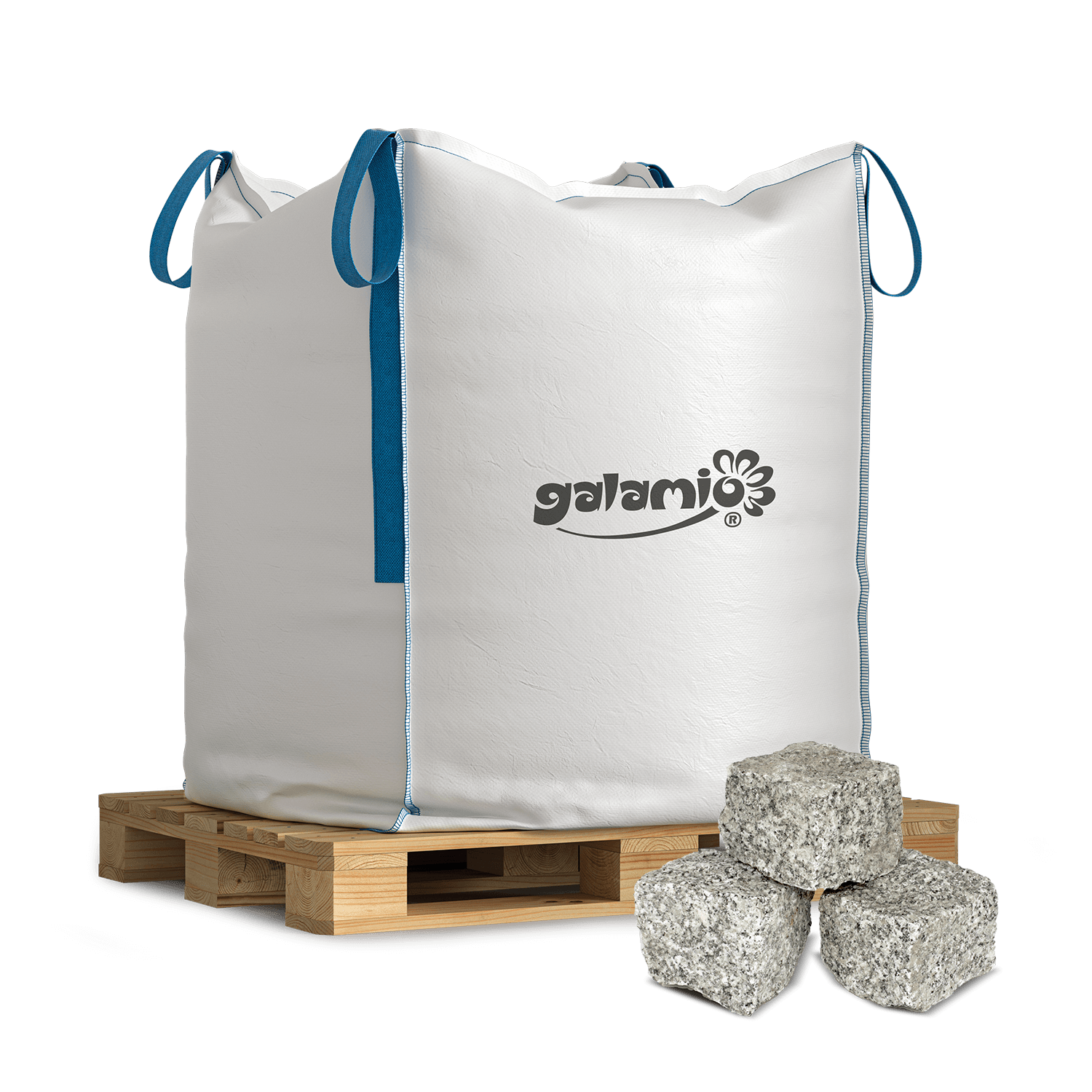 GPS90 Granit Pflastersteine 8 11 Palette Steine