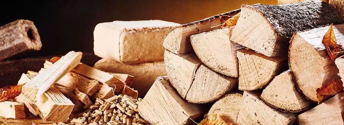 Brennholz Holzbriketts Unterschied