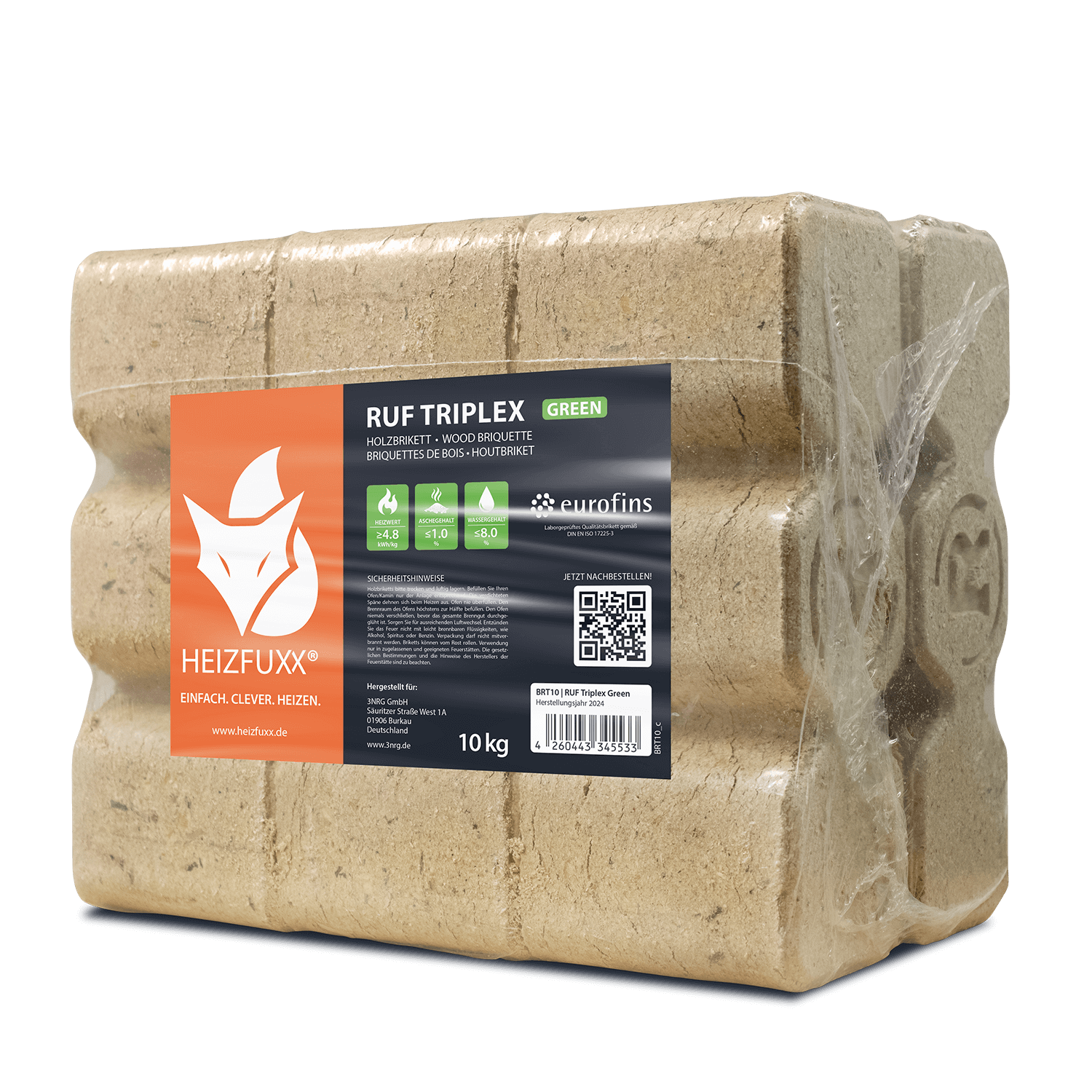 BRT10 RUF Triplex Green gebinde schraeg