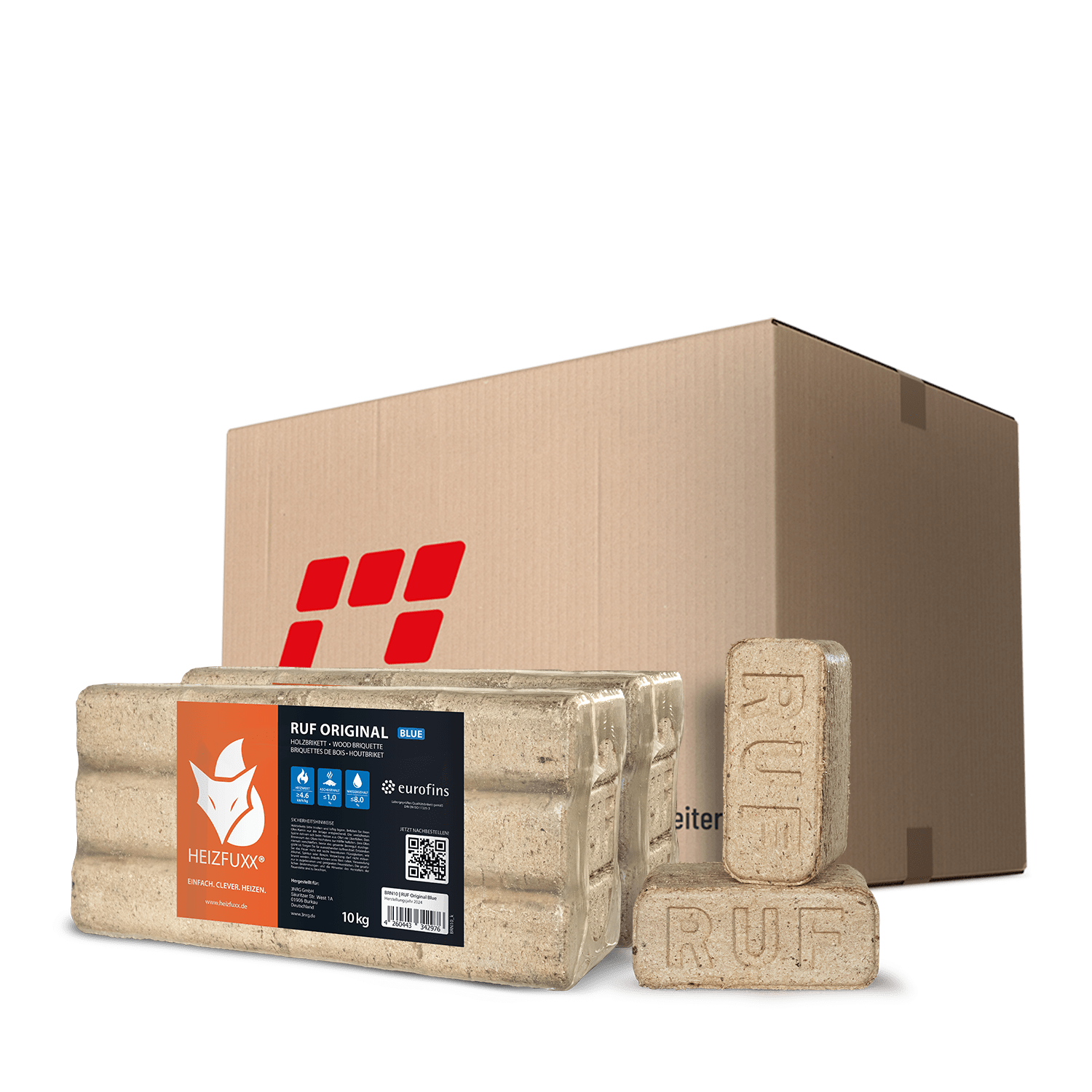 BRN10 RUF Weichholz Original blue 2er Paket