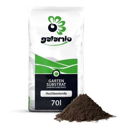 SHB70 Hochbeeterde Verpackung Haufen rechts