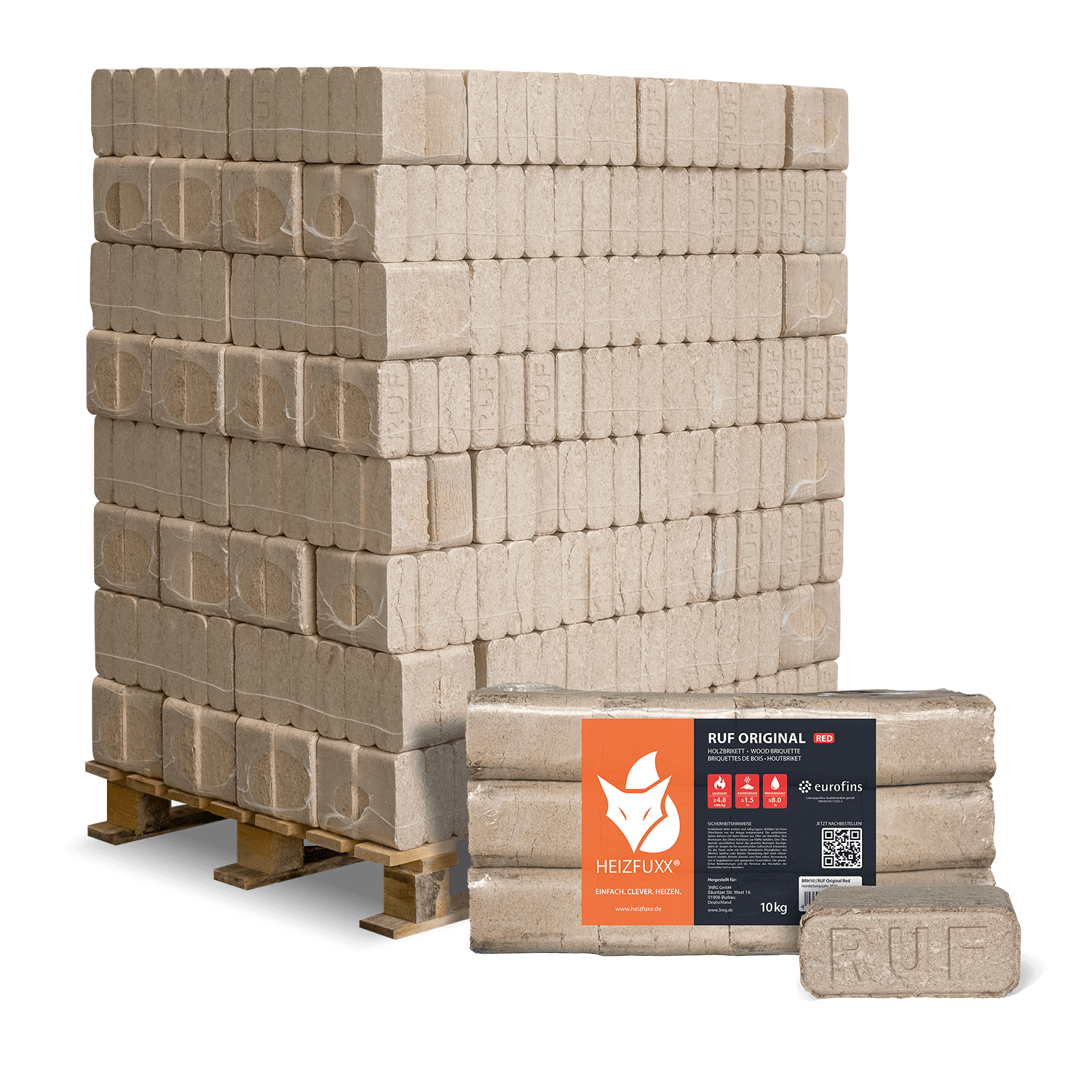 BRH10 RUF Original Red 96er Palette Gebinde