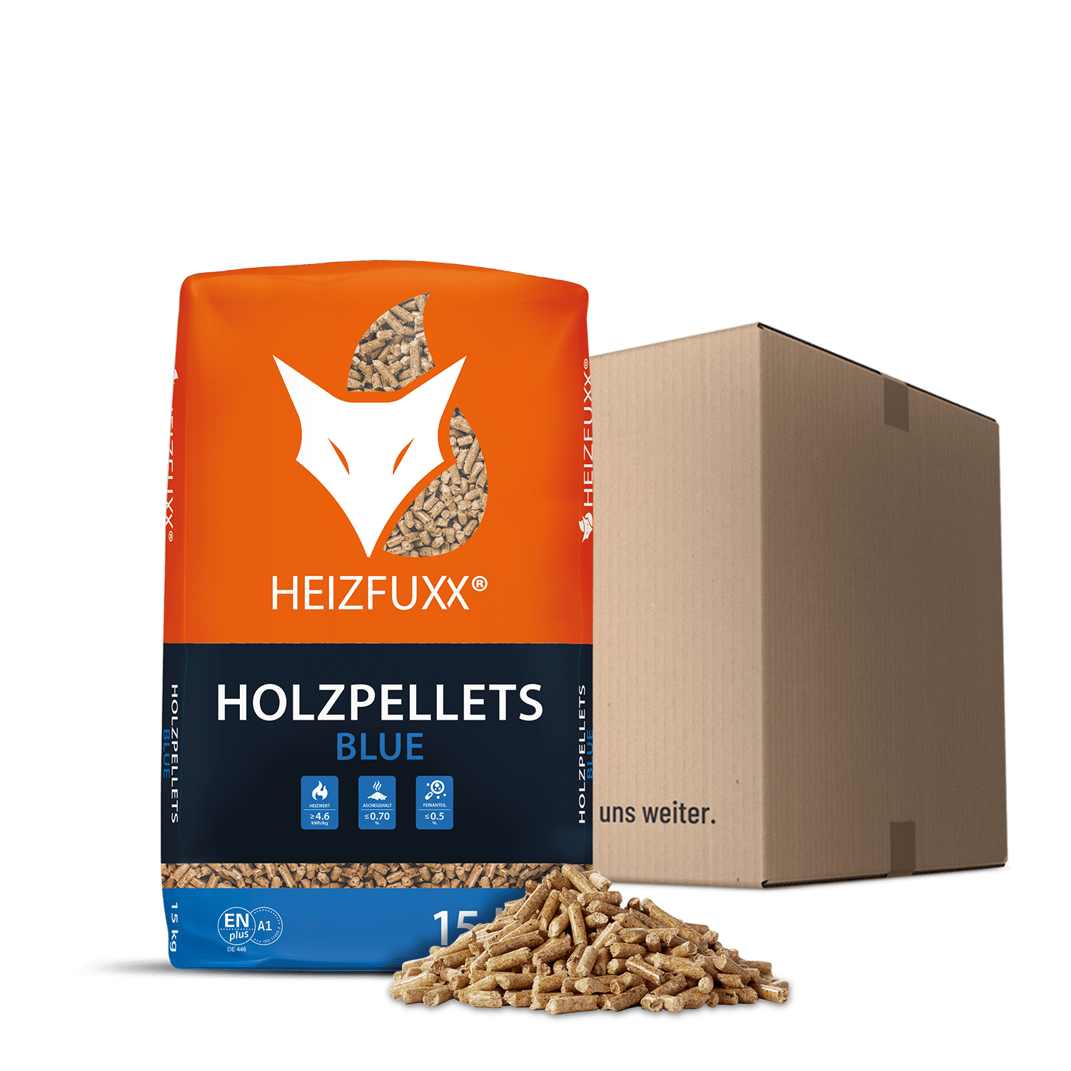 PAX15 Holzpellets BLUE 1er Paket
