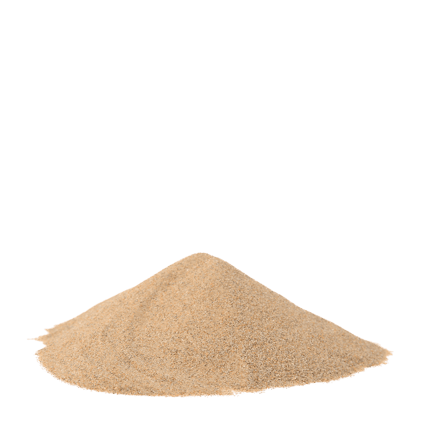 QSD25 Quarzsand Haufen