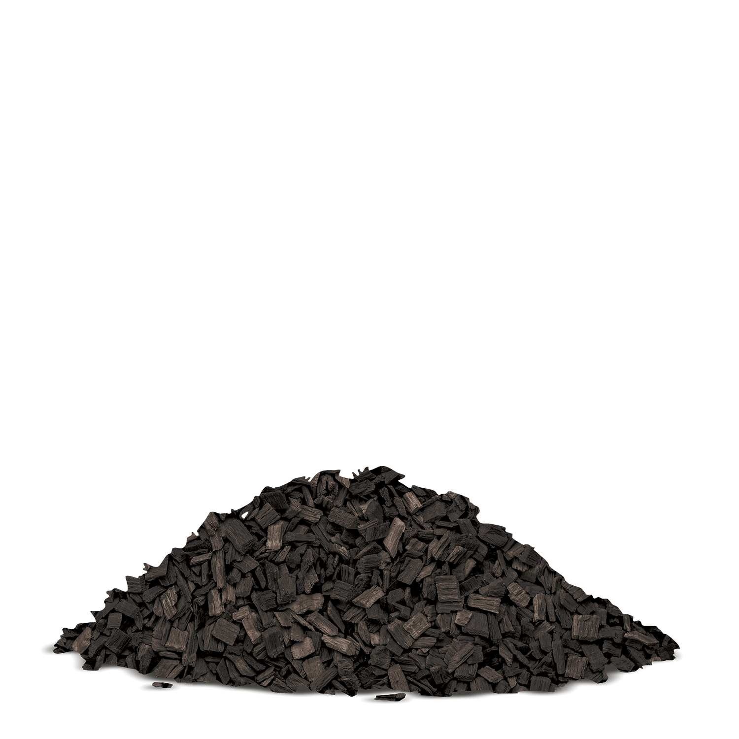 MHS60 holzhackschnitzel schwarz Haufen