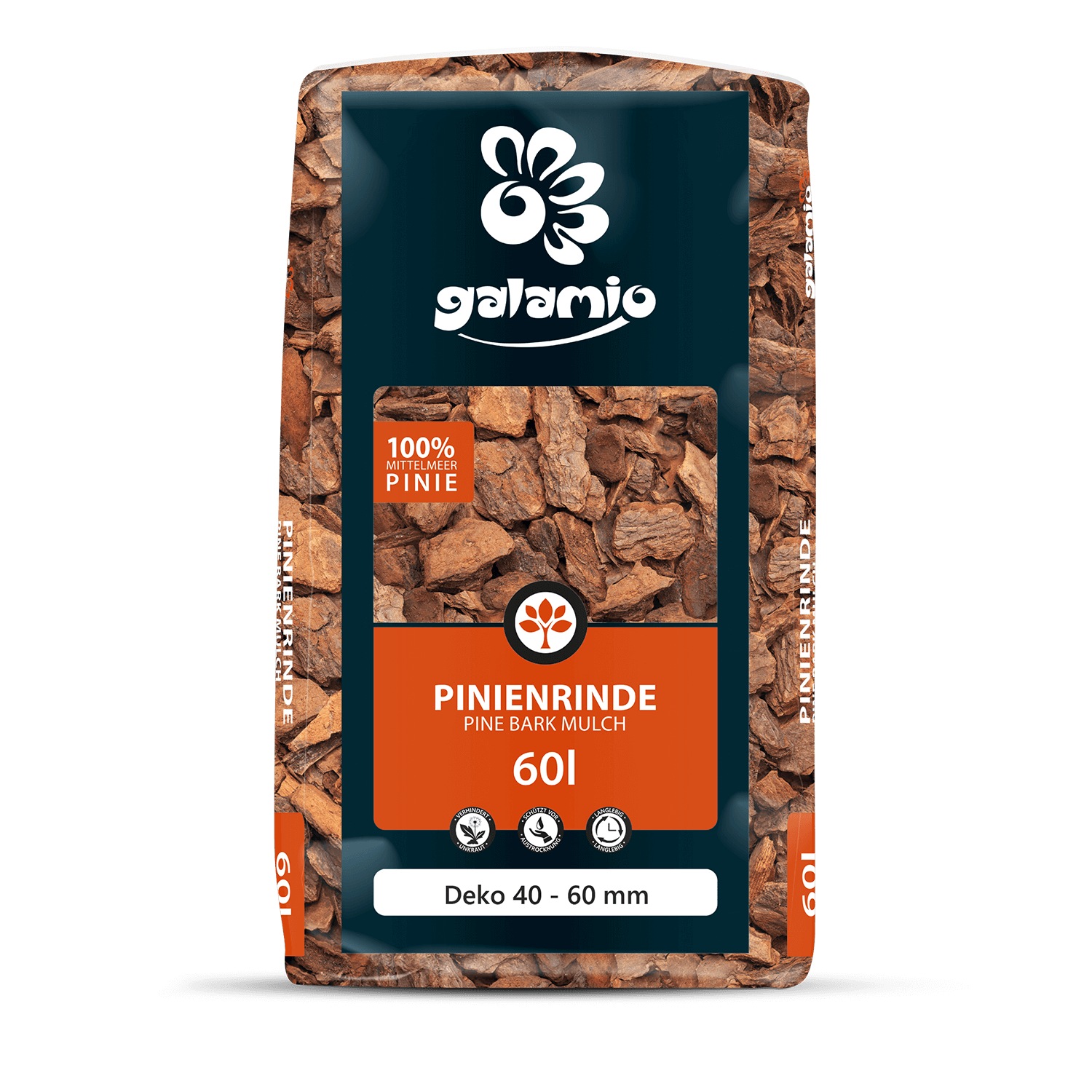 MPD60 Pinienrinde Deko Verpackung