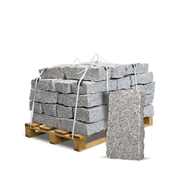 GSA10 Randsteine Granit 5 Palette Stein