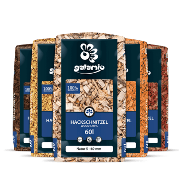 Hackschnitzel Farben Varianten